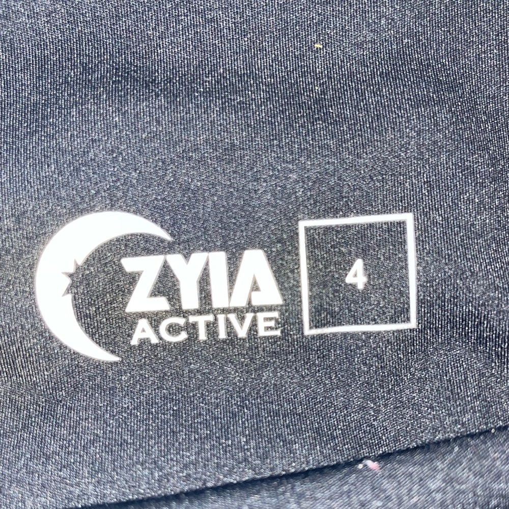 Zyia Active Black and leopard Leggings